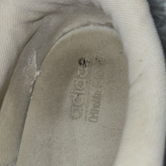 Adidas Cloudfoam Advantage Womens Size 11 White Leather Pearl/Rose Gold DA9524 - Picture 6 of 12